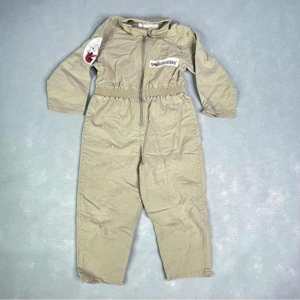 GHOSTBUSTERS 2 Rare Vintage 1988 Children's Zip Up Jumpsuit Costume Size 4